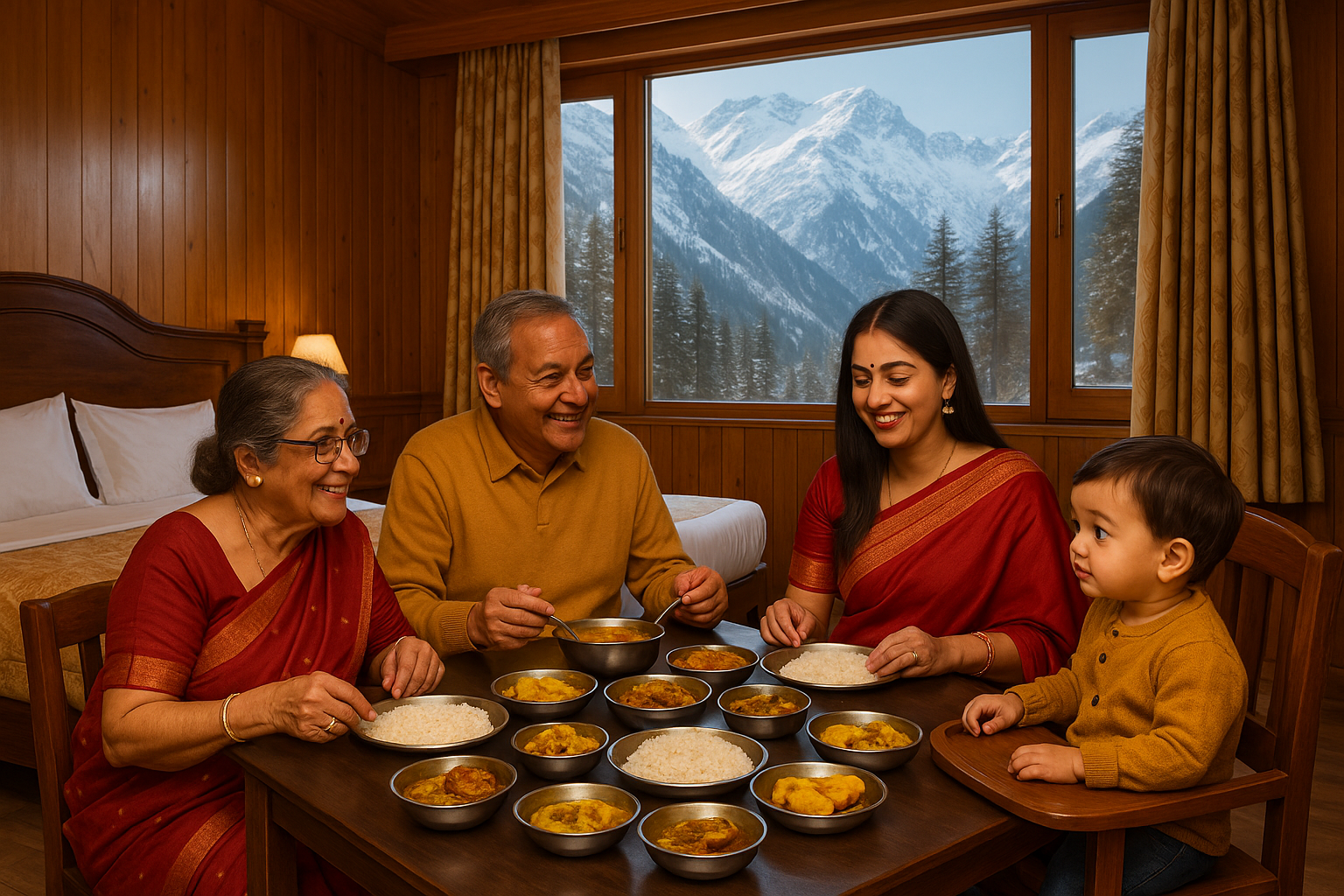 bengali-hotel-manali-family